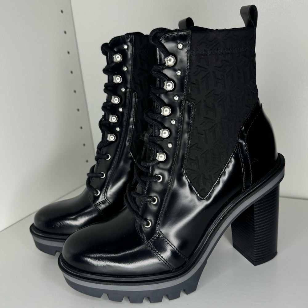 Tommy Hilfiger Platform High Heel Boots